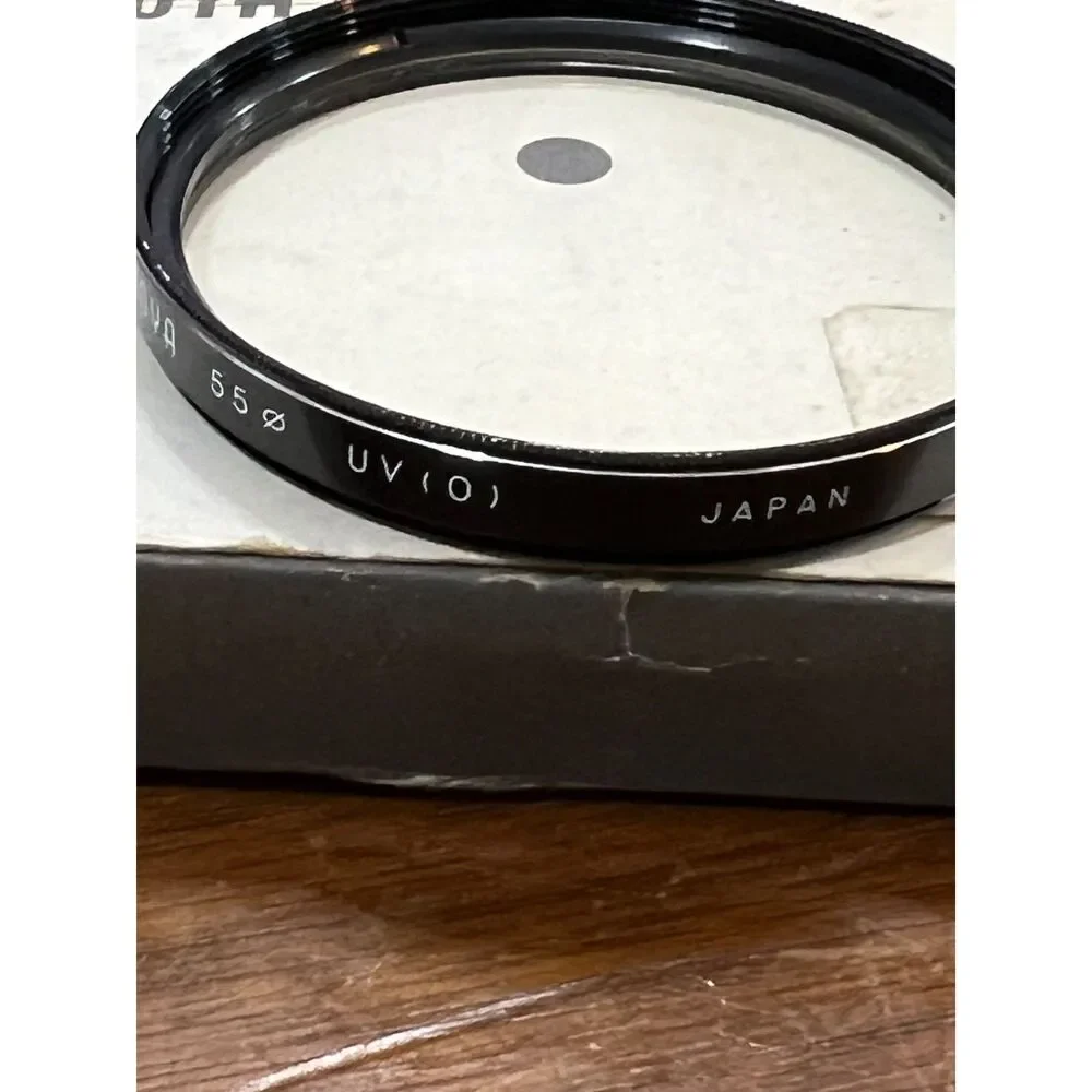 Hoya 55mm UV(0) HMC Ultraviolet Lens Filter, Made in Japan